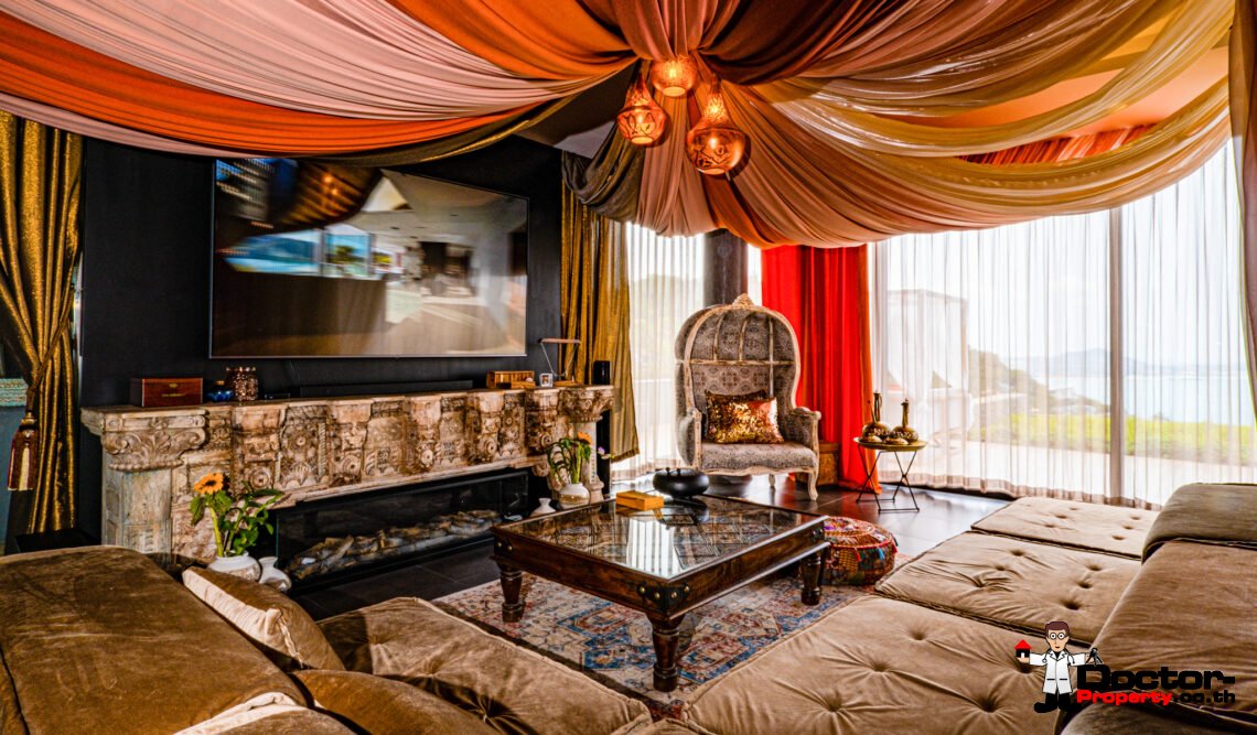 New Luxury 5 Bedroom with Stunning Sea view in Chaweng Noi, Koh Samui – For Sale